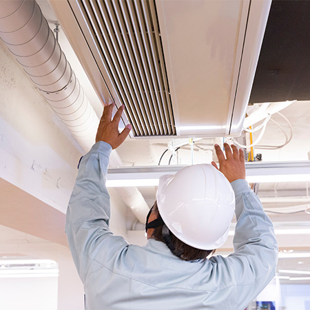 アマトスは高い技術を持つエアコン設置スタッフが在籍