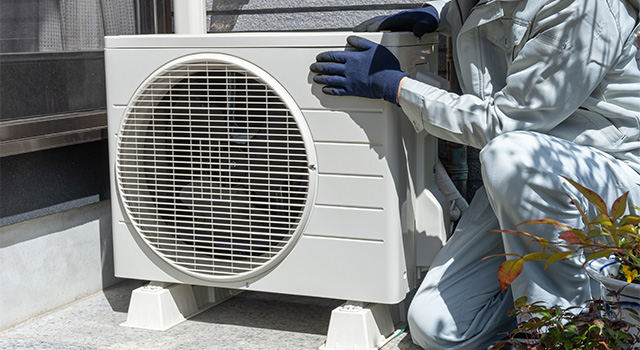 アマトスならプロの職人がエアコンを設置